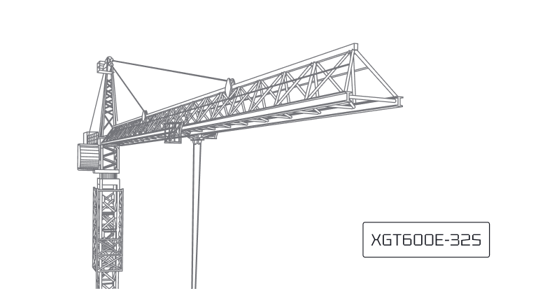 Башенный кран XCMG XGT600E-32S