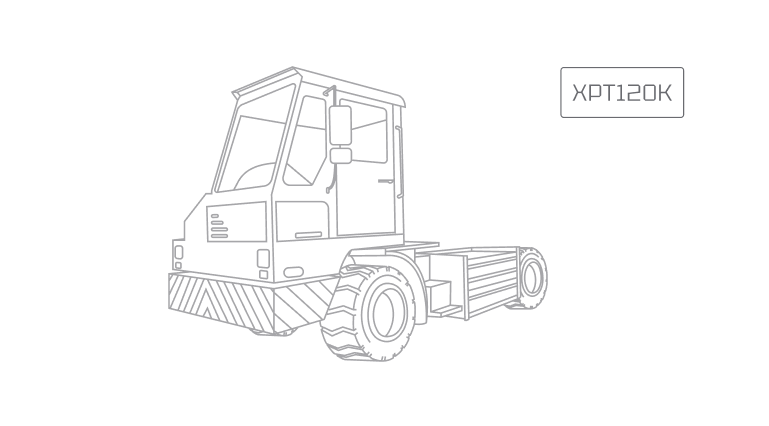 Портовый тягач XCMG XPT120К