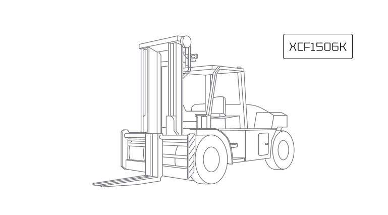 Вилочный погрузчик XCMG XCF1506K