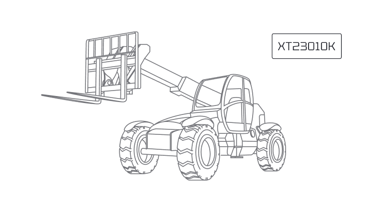 Телескопический погрузчик XCMG XT23010K